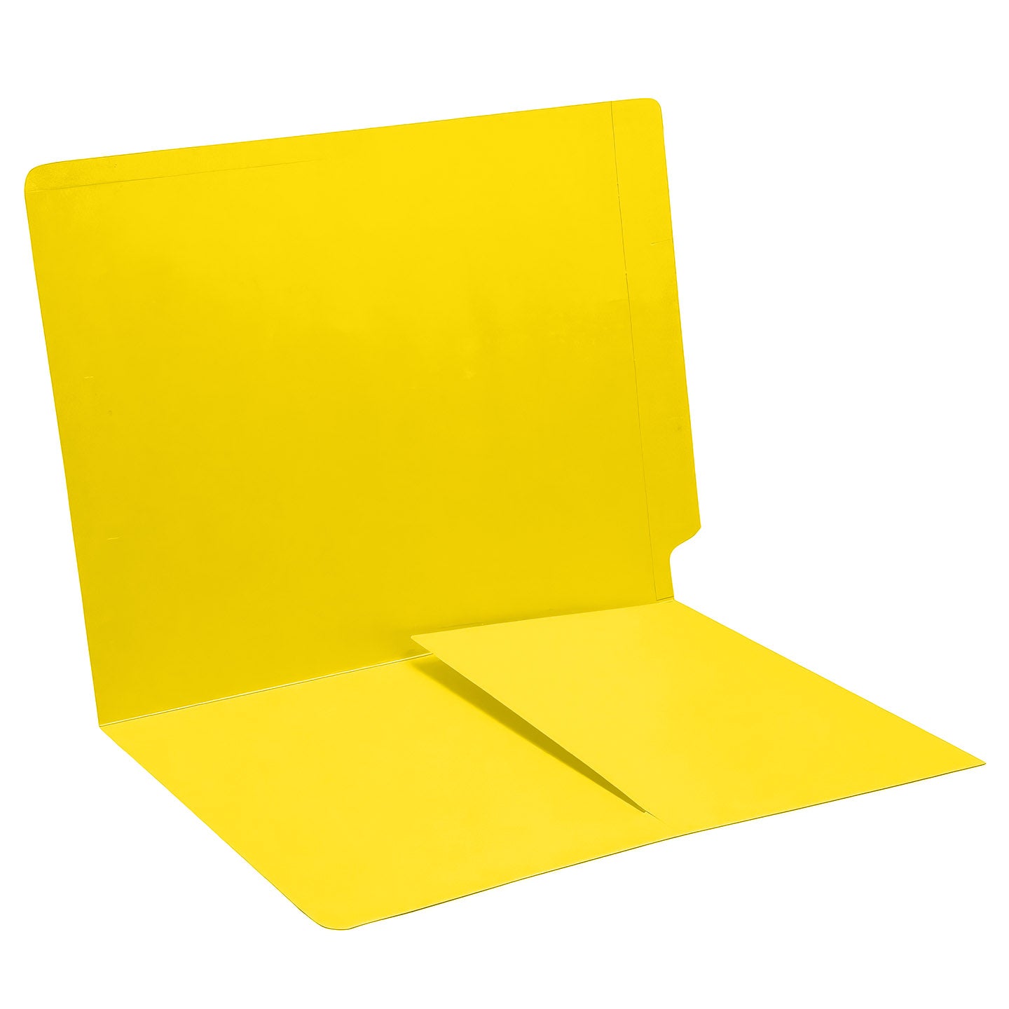 14 pt Color Folders, Full Cut End Tab, Letter Size, 1/2 Pocket Inside Front (Box of 50)