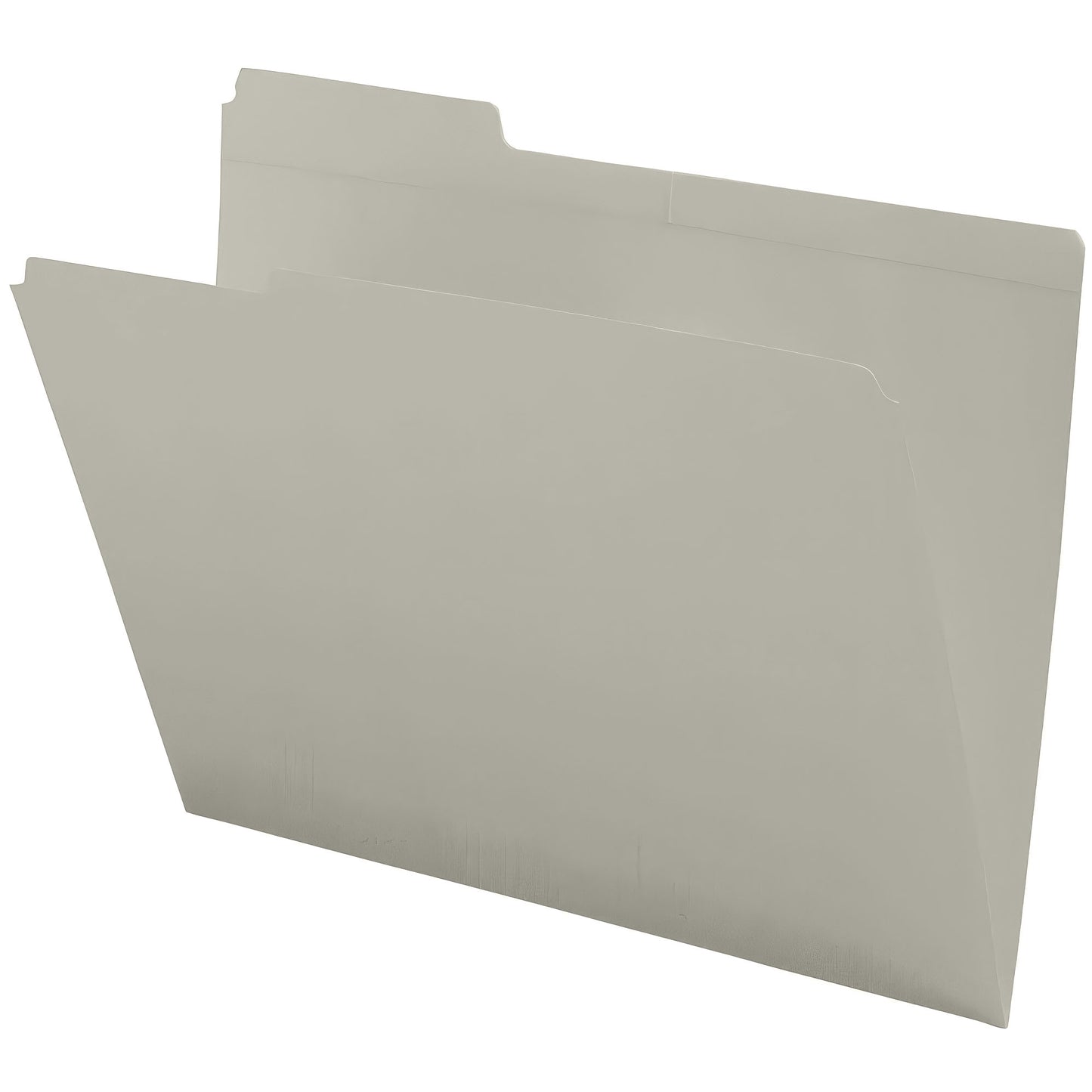 11 PT Colored Folders, 1/3 Cut Assorted Reinforced Top Tab, Letter Size (Box of 100)