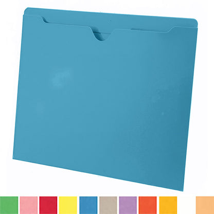 11 pt Color Pocket Folder, Letter Size (Box of 100)