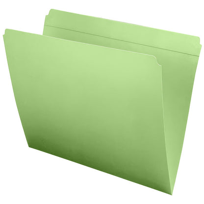 11 PT Colored Folders, Full Reinforced Top Tab, Letter Size (Box of 100)