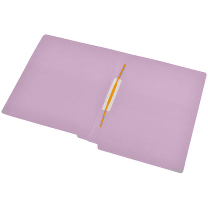 11 pt Colored Folders, Full Cut 2-Ply End Tab, Letter Size, Docuclip Fastener Pos #5 (Box of 50)