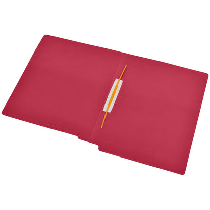 11 pt Colored Folders, Full Cut 2-Ply End Tab, Letter Size, Docuclip Fastener Pos #5 (Box of 50)