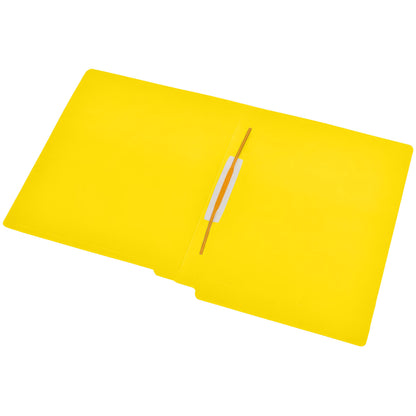 11 pt Colored Folders, Full Cut 2-Ply End Tab, Letter Size, Docuclip Fastener Pos #5 (Box of 50)