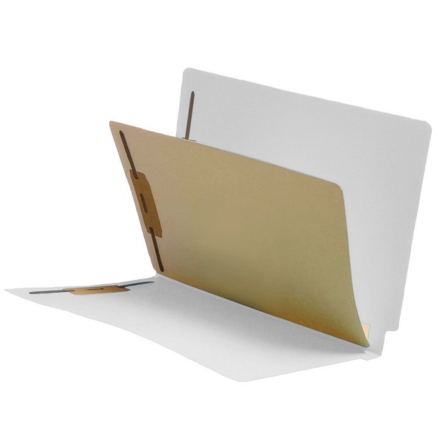 14 Pt. Color Folders, Full Cut End Tab, Letter Size, 1 Divider (Box of 40)