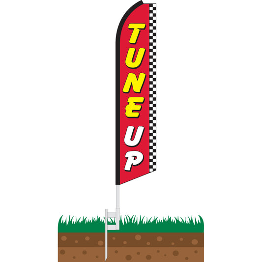 Tune Up Swooper Feather Flag