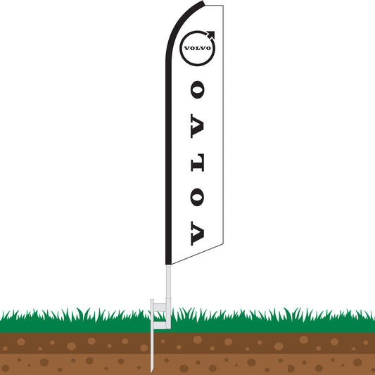 Volvo Swooper Feather Flag