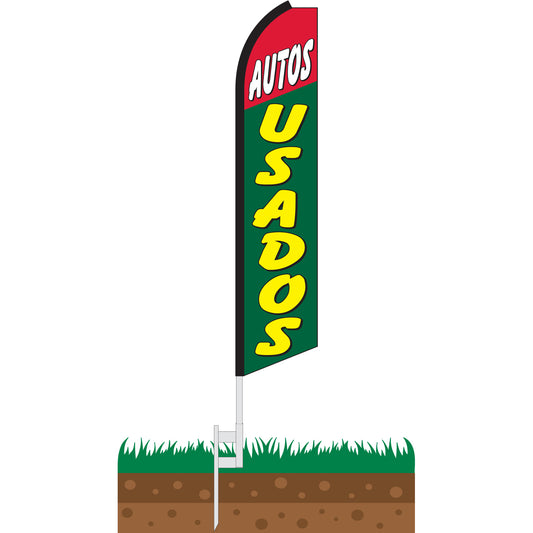 Autos Usados Swooper Feather Flag