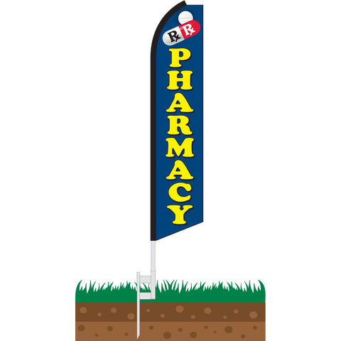 Pharmacy Swooper Feather Flag