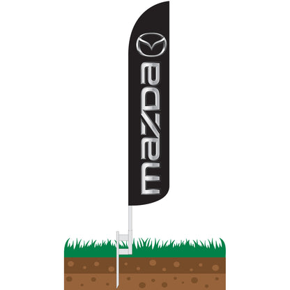 Mazda Wind-Free Feather Flag