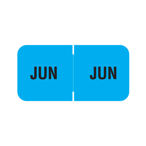 Barkley FMBLM JUNE Month Labels 3/4" X 1-1/2" Laminated - Roll of 250