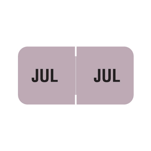 Barkley FMBLM JULY Month Labels 3/4" X 1-1/2" Laminated - Roll of 250