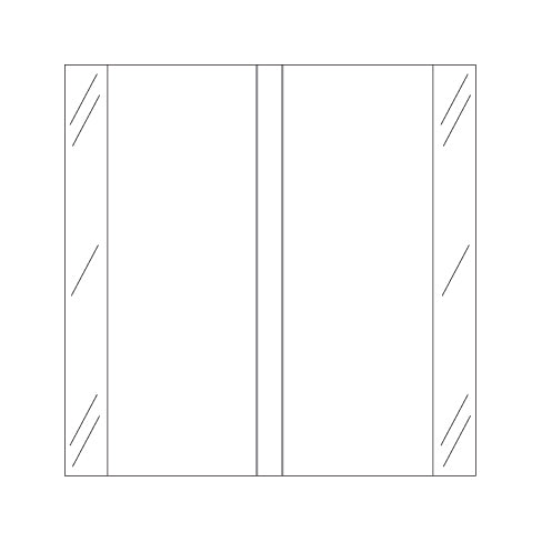 Tabbies 11600 Solid White Labels 1-1/2" X 1-1/2" Laminated- Roll of 500