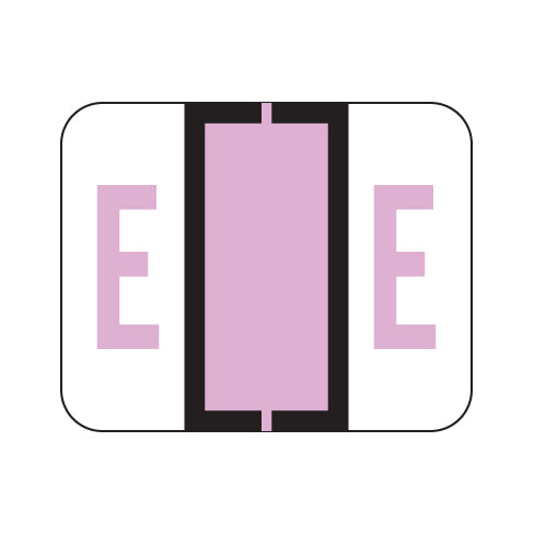 File Doctor "E" Labels 1" X 1-1/4" Vinyl- Roll of 500