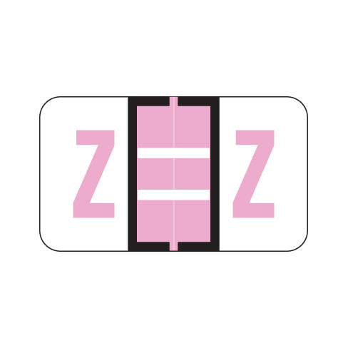 Jeter 5100 Alpha "Z" Labels 15/16" X 1-5/8" Laminated- Roll of 500