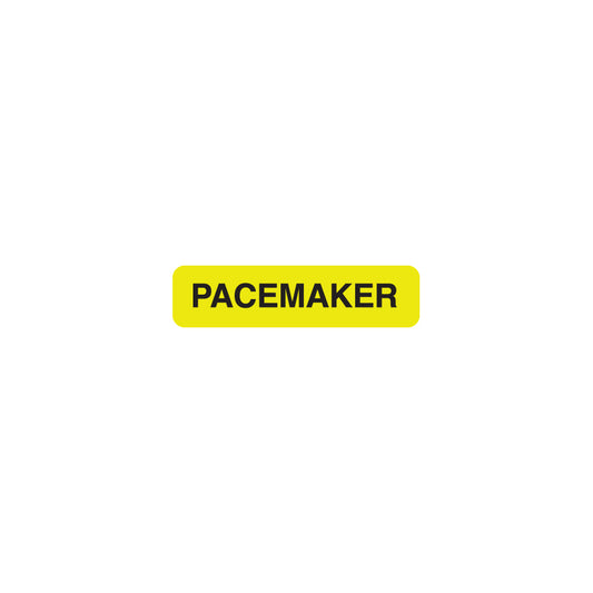 MAP229 PACEMAKER- Fluorescent Chartreuse 1-1/4" X 5/16" (Roll of 500)