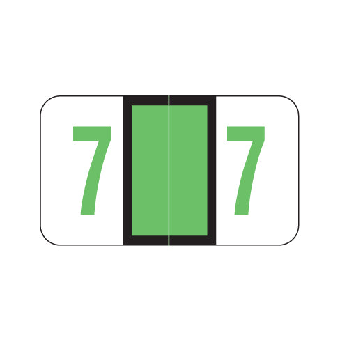 POS 3500 "7" Labels 15/16" X 1-5/8" Laminated- Roll of 500
