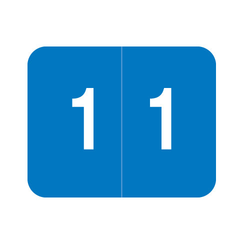 Smead DCCRN "1" Labels 1" X 1-1/4" Laminated- Roll of 500