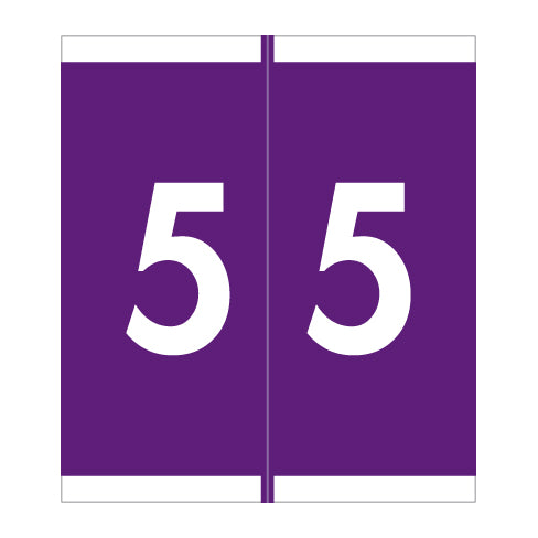 Barkley NSFM "5" Labels 1-11/16" X 1-1/2" Laminated- Roll of 500