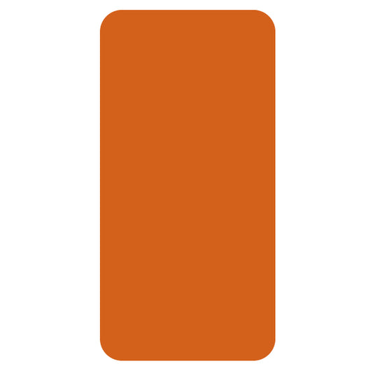 Smead CC Solid Brown Labels 2" X 1" Unlaminated- Roll of 250