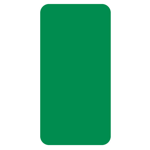 Smead CC Solid Green Labels 2" X 1" Unlaminated- Roll of 250
