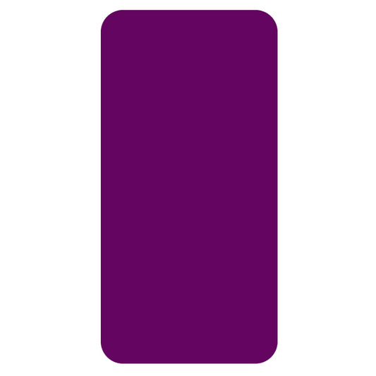 Smead CC Solid Purple Labels 2" X 1" Unlaminated- Roll of 250