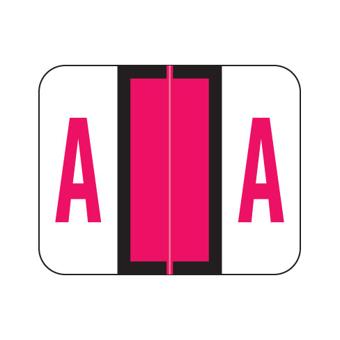 Smead BCCS "A" Labels 1" X 1-1/4" Laminated- Pack of 120