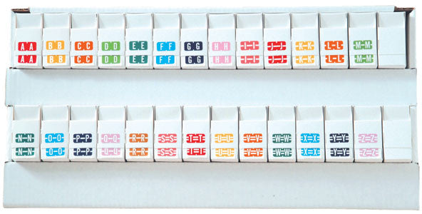 Complete Set Tab 1278 A-Z- Includes Organizing Tray