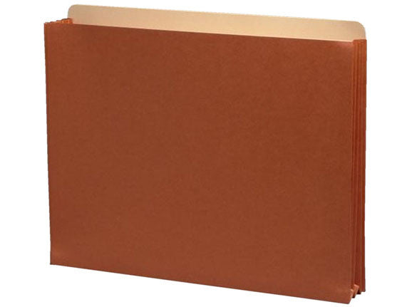 Top Tab Expansion Pockets, Full Height Paper Gussets, Letter Size, 1-3/4" Expansion (Carton of 100) - Nationwide Filing Supplies