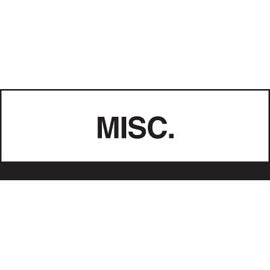 Stick On Index Tabs, MISC. 1-1/2" X 1-1/4" (Pack of 100)