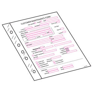 11" 5-hole Punched Reinforcing Strip - Box of 200 - Nationwide Filing Supplies