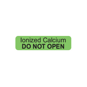 A1065 Ionized Calcium- Fluorescent Green, 1-1/4" X 5/16" (Roll of 250)