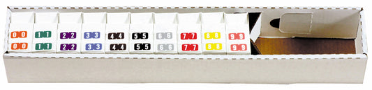 Complete Set Tab 1280 0-9 - Includes Organizing Tray