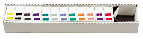 Tab Complete Set Solid Colors, Includes Organizing Tray