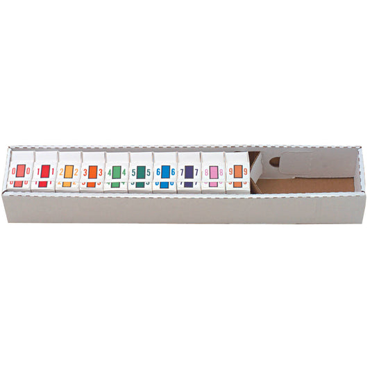 Complete Set Tab 1282 0-9 - Includes Organizing Tray