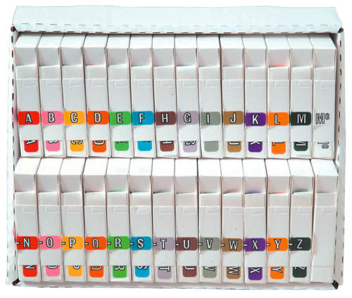 Barkley ABAM A-Z + MC Complete Set, Includes Organizng Tray - Nationwide Filing Supplies