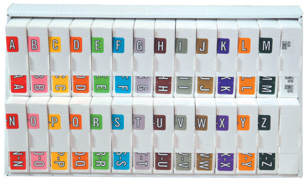 Barkley ABKM A-Z + Mc Complete Set, Includes Organizing Tray - Nationwide Filing Supplies