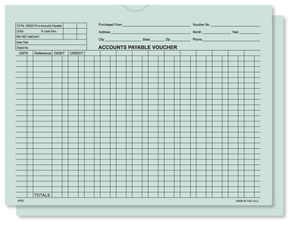 Accounts Payable Voucher Envelopes, 9" x 12" (Box of 100)