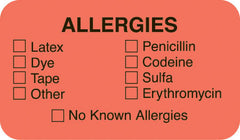 Allergy Labels