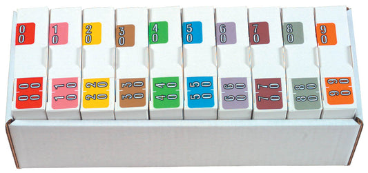 Barkley DDBM Complete Set Double Digits 00-99- Includes Organizing Tray