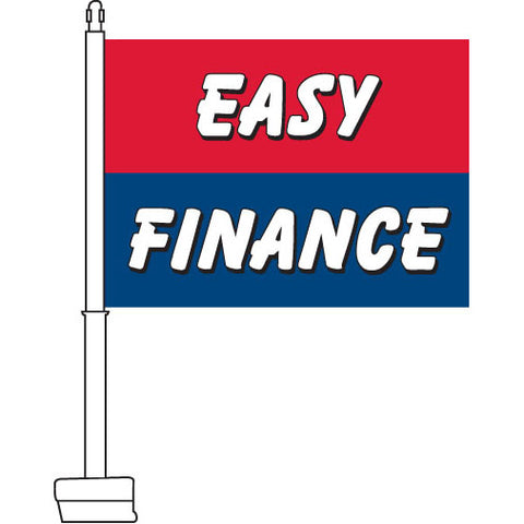 Easy Finance Car Flag, 11" x 15"