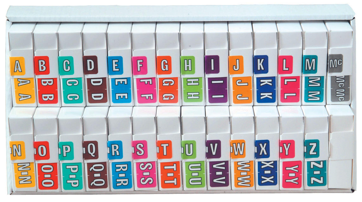 Colwell Jewel Tone A-Z+MC Complete Set- Includes Organizing Tray