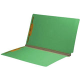 Type III 25 Pt Pressboard Folders, Full Cut End Tab, Legal Size, 2" Exp., Fastener Pos 1 & 3 (Box of 25) - Nationwide Filing Supplies