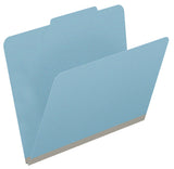 25 Pt. Pressboard Classification Folders, 2/5 Cut ROC Top Tab, Letter Size (Box of 25)