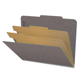 18 Pt. Classification Folders, 2/5 Cut ROC Top Tab, Letter Size, 2 Dividers (Box of 10)