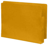 Color Expansion Pockets, Full End Tab, Paper Gussets, Letter Size, 1-3/4" Expansion (Carton of 100)
