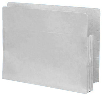 Color Expansion Pockets, Full End Tab, Paper Gussets, Letter Size, 3-1/2" Expansion (Carton of 100)