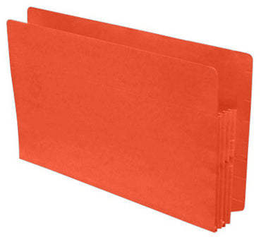 Color Expansion Pockets, Full End Tab, Tyvek Gussets, Legal Size, 3-1/2" Expansion (Carton of 100)