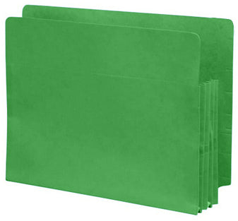 Color Expansion Pockets, Full End Tab, Tyvek Gussets, Letter Size, 5-1/4" Expansion (Carton of 100)