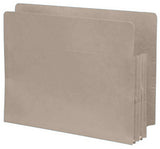Color Expansion Pockets, Full End Tab, Paper Gussets, Letter Size, 5-1/4" Expansion (Carton of 100)