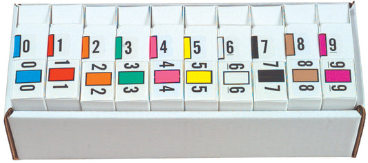 Complete Set Jeter 0300 0-9 - Includes Organizing Tray